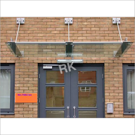 Door Glass Awnings Canopies