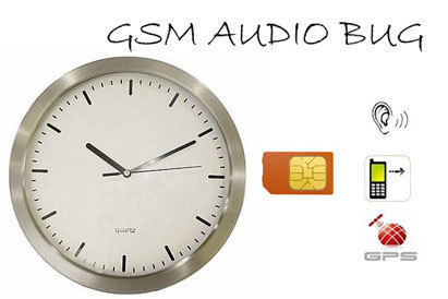 SPY GSM BUG MICROPHONE IN WALL CLOCK IN DELHI INDIA
