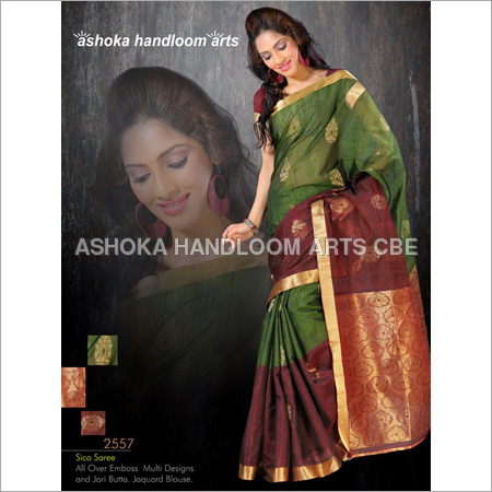 Handloom Sico Sarees