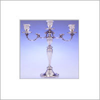 3 Light Crystal Candelabra