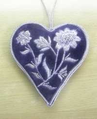 Christmas Decoration Blue Heart