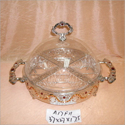 Dry Fruit Tray Set With 4 Bowls 1