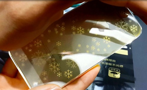 iphone 5s/iphone 5 Clear Flashing LED Case