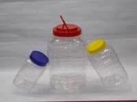 Pet Jars - Plastic, 250 Gm To 1 Liter, Transparent | Rigid Build, Weight Range 7-35