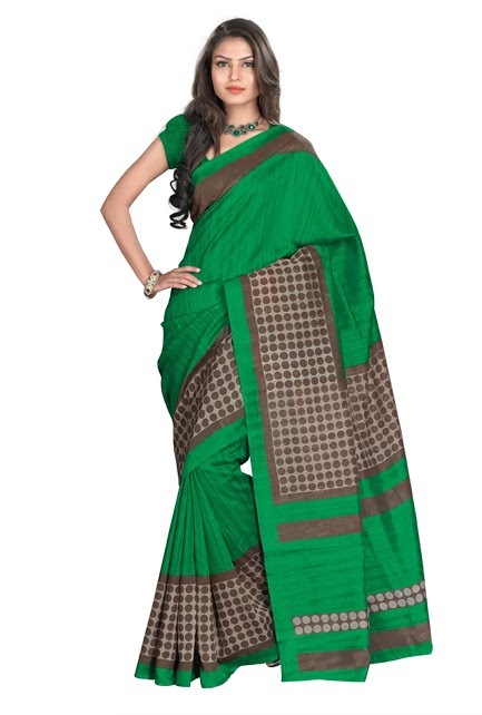 TRIBAL ART SILK SAREES
