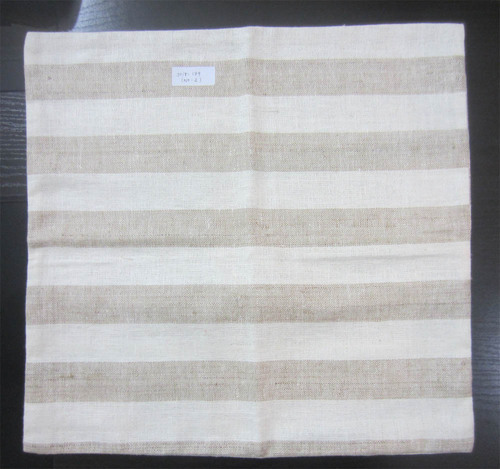 Pure Silk Cushion Cover - 100% Silk, Square Shape, Cream Color , Plain Dyed Design, 2mm Thickness, Hand Woven Craftsmanship