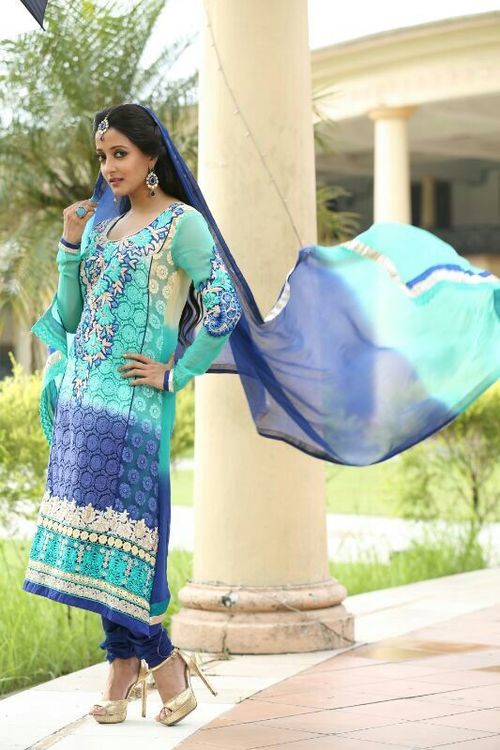 Ultimate Blue Salwar Kameez