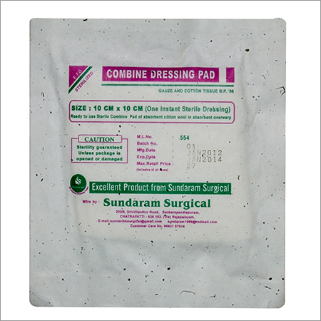 Combine Dressing sterile Pad Combine Dressing sterile Pad