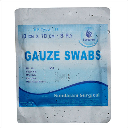 White Non Sterile Gauze Swabs