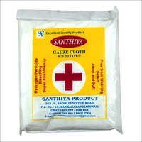 Surgical Cotton Gauze Cloth - 100% Cotton, Square Shape, White Color | Disposable, Anti-bacterial, Long Shelf Life, Skin Friendly