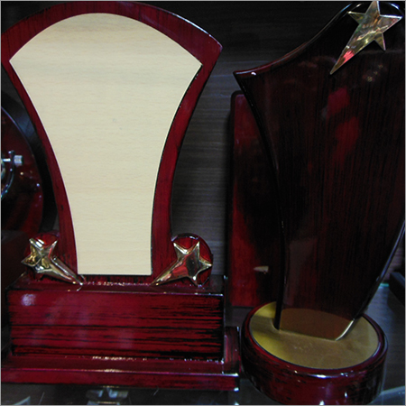 Wooden - Polished Wood, Variable Dimensions, Dark Red Color | Elegant Design, Customizable Options, Durable Material, Prestigious Look, Ideal for Employee Achievement Awards