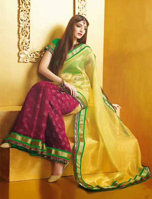 Beautiful Half Sarees