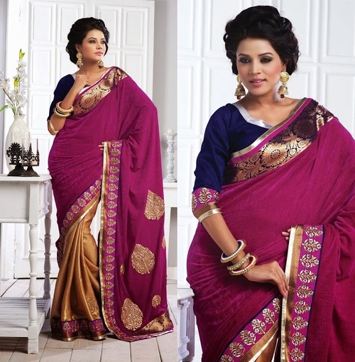 Festive Half Half Sarees