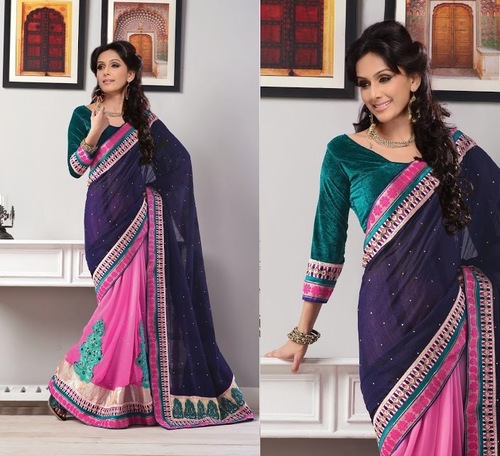 Festive Half N Half Sarees