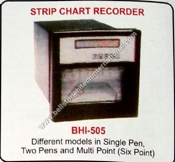 Strip chart recorder