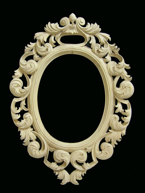 Carved Mirror