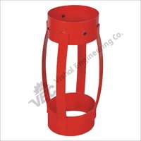 Bow Spring Centralizer - Steel, 4-1/2" To 20" Size, Red Color | Slip-on Design, Welded Finish With Integral Set Screws