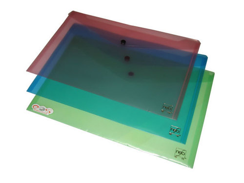 Document Bag, Button Closure, Landscape F/C