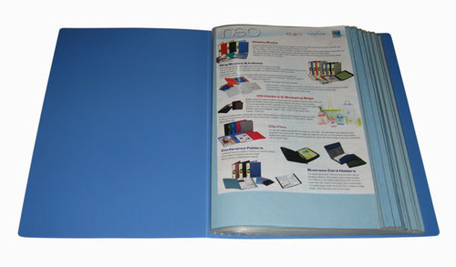 Display Book, 80 Pockets with coloured papers F/C