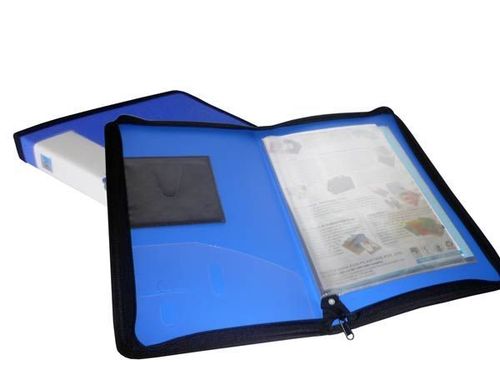 Zippered Display File,20 A4 Pockets,