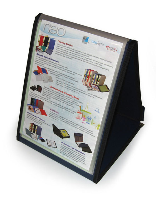 Easel Display Book - Portrait, 20 Pockets A4