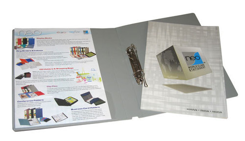 Ring Binder, 2-D Ring with Stopper, 25mm A4