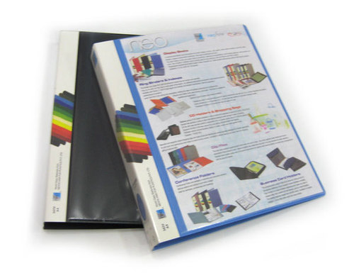 Ring Binder,2-D Ring with Stopper,25mm,Topview A4