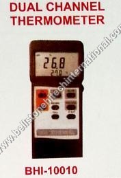 Dual channel thermometer