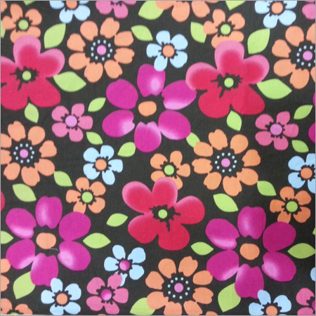 Flower Printed Cotton Poplin
