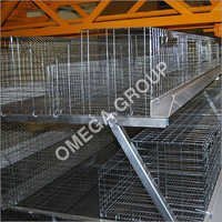 Semi Automatic Poultry Cages