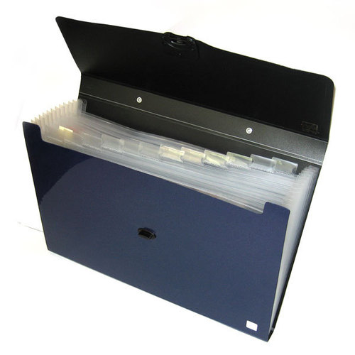 Expansion Case - 13 Pockets, Lock & Handle F/C