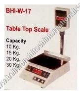 Table top scale