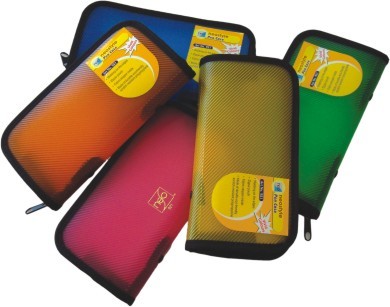 Pen Case, Sewn Edges & Zipper Closure