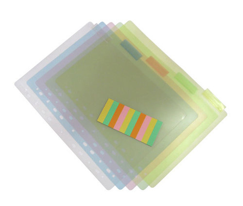 PP Dividers with Index Tabs, 5 pcs/set A4