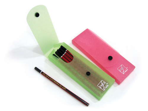 Pencil Box, Button