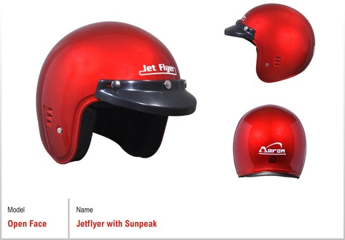 Jetflyer with Sunpeak Helmets