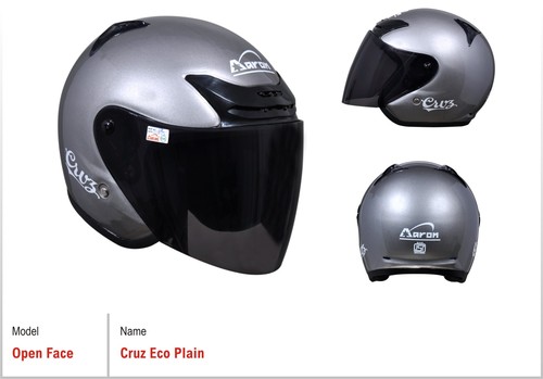 Cruz Eco Plain Open Face Helmets
