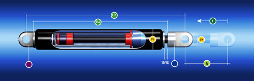 Tension Gas Springs