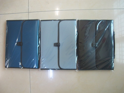 EOS Expanding File, Sewn Edges, 13 Pkts, Lock & Handle