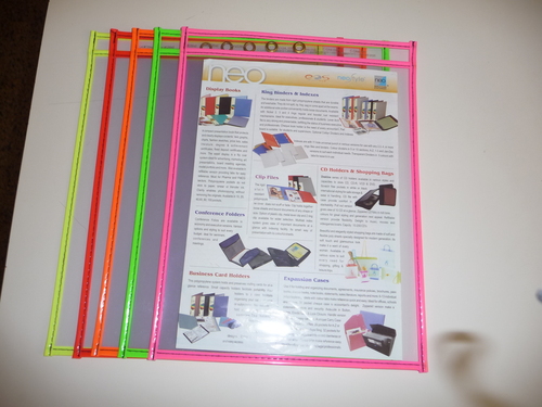 Neostyle Clear Holders & Report Covers