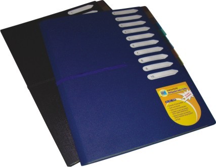 Neostyle Multipocket Index Folder, 10 Pockets A4