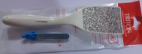 LFSTK 3X1 Scraper N File+Brush - Plastic & Metal, 15cm x 5cm | Nylon Brush, Ergonomic Handle, Coarse Grit, Portable