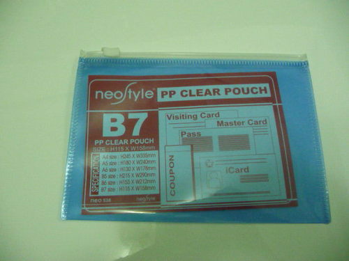 polypropylene pouch