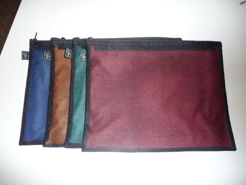 Black Mesh Pouches