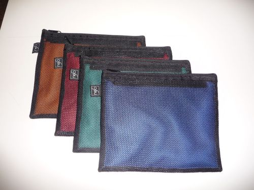 Black Mesh Pouches