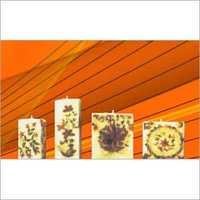 Designer Pillar Candles