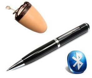 SPY BLUETOOTH PEN EARPIECE SET IN DELHI INDIA