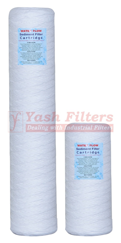 Wound Jumbo Water Filter Cartridges
