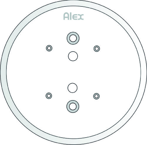 105 MM CEILING PLATE