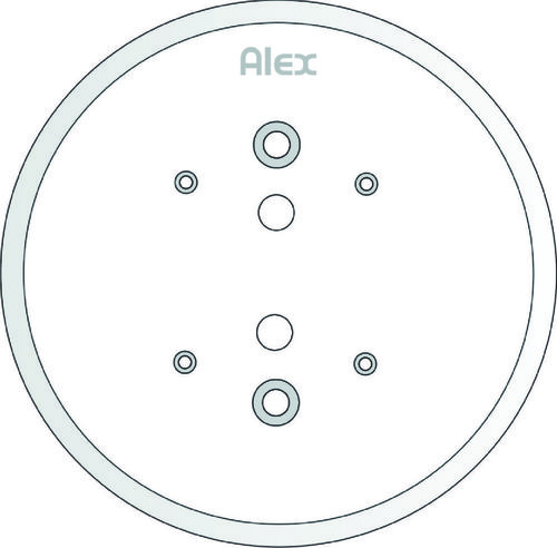125 MM CEILING PLATE